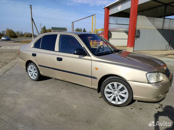 Hyundai Accent 1.5 МТ, 2006, 269 000 км