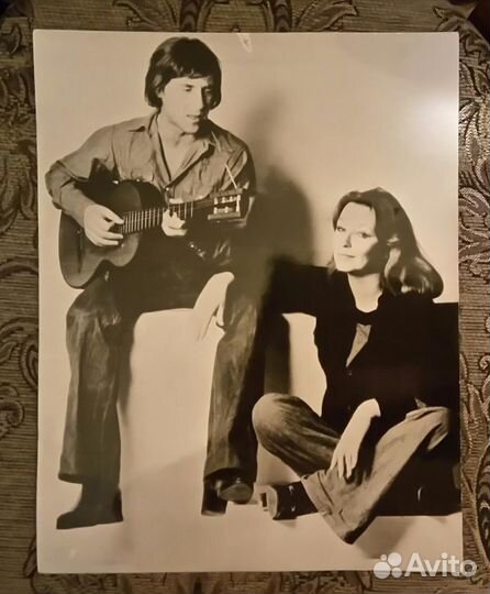 Фото Высоцкого и Марины Влади на плёнке СССР