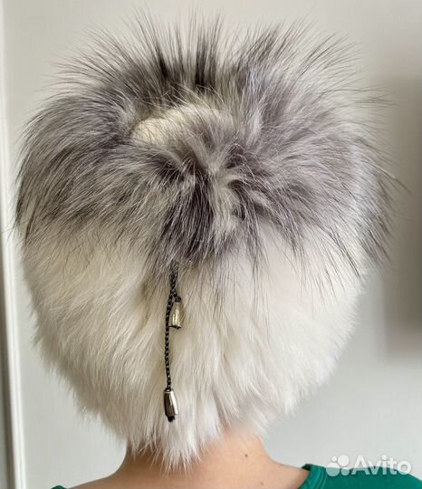 Шапка натур мех