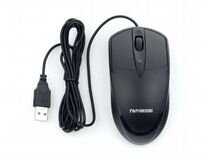 Мышь Гарнизон GM-225XL USB чип- Х чёрный 2м 1000
