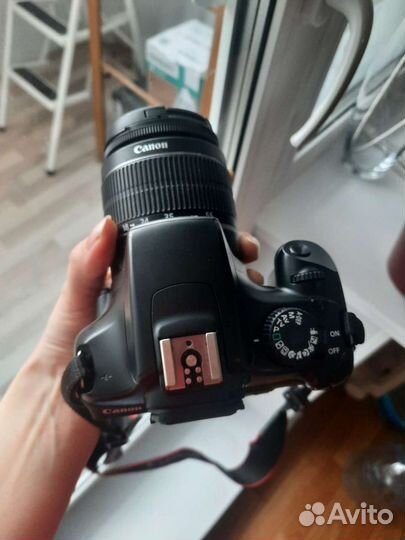 Зеркальный фотоаппарат canon EOS 1100d с оптикой