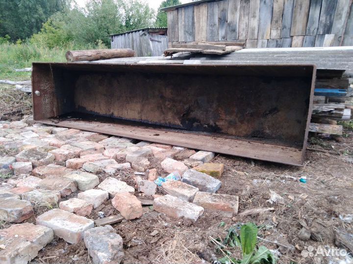 Емкость для воды металлическая бу