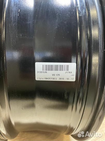 Диски R19 для Volvo оригинальные (стояли на V90CC)