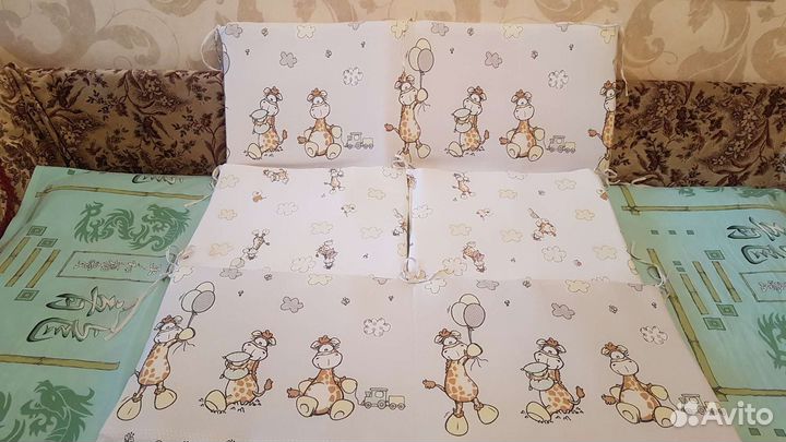 Бортики в кроватку