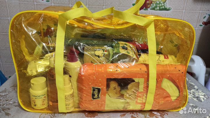 Готовая сумка в роддом комфортная