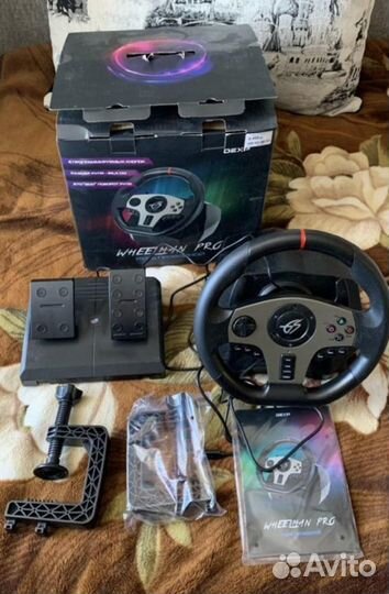 Руль dexp Wheelman Pro черный