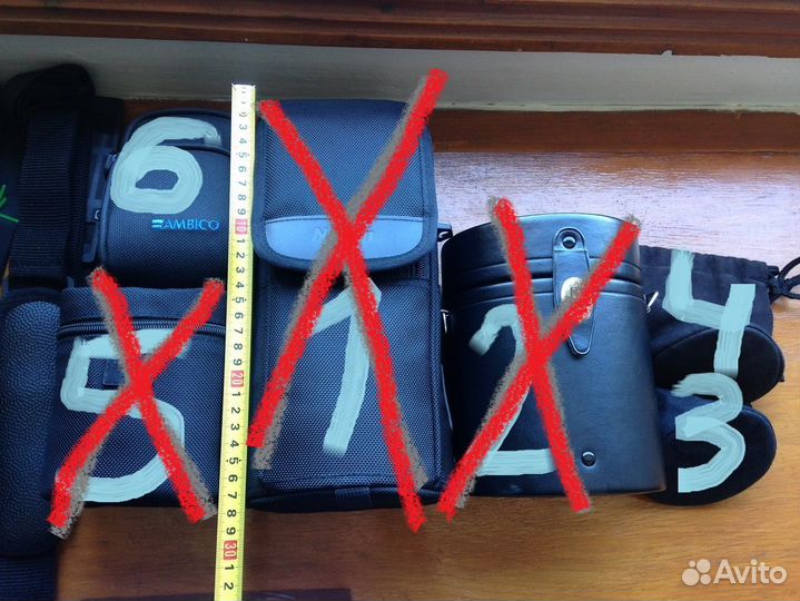 Мягкий чехол для объектива Nikon. Есть и другие