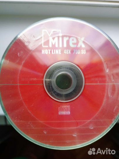 Диски cd-r mirex hotline 48*700mb 80min 100шт