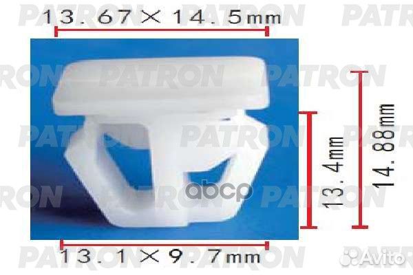 Клипса пластмассовая Acura,Honda применяемость: