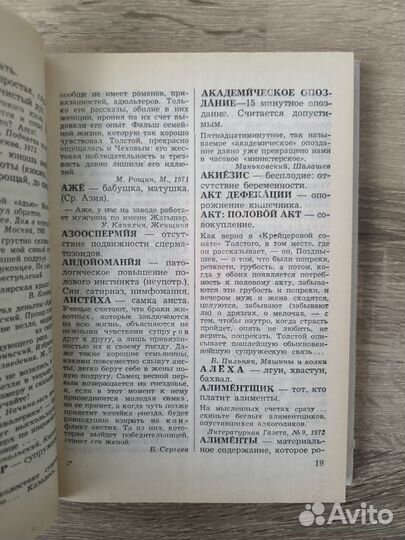 За пределами русских словарей. Флегон А. 1993 г