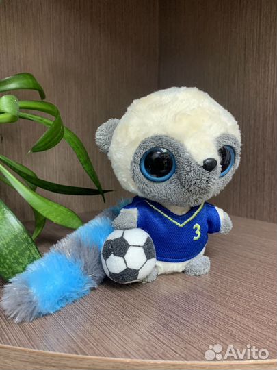 Мягкая Игрушка Редкий Лемур Юху Футболист