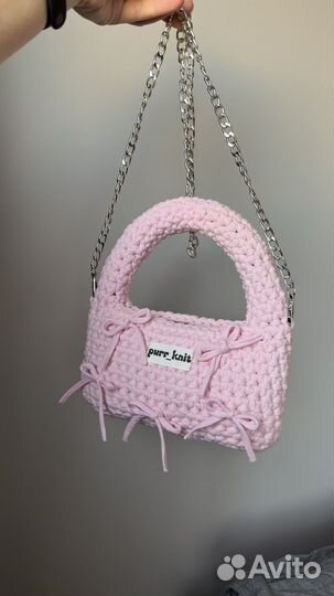 Сумка вязаная пинтерест