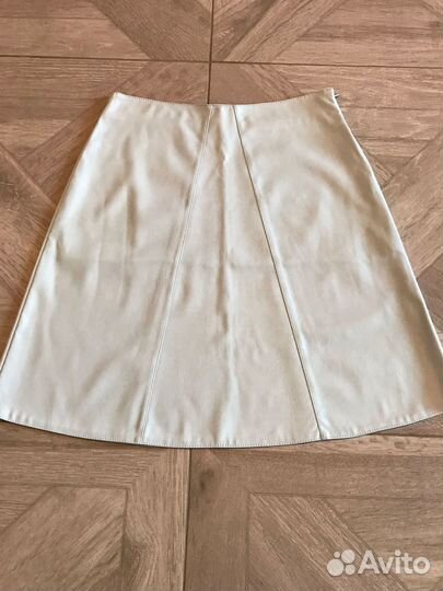 Юбка из эко кожи женская