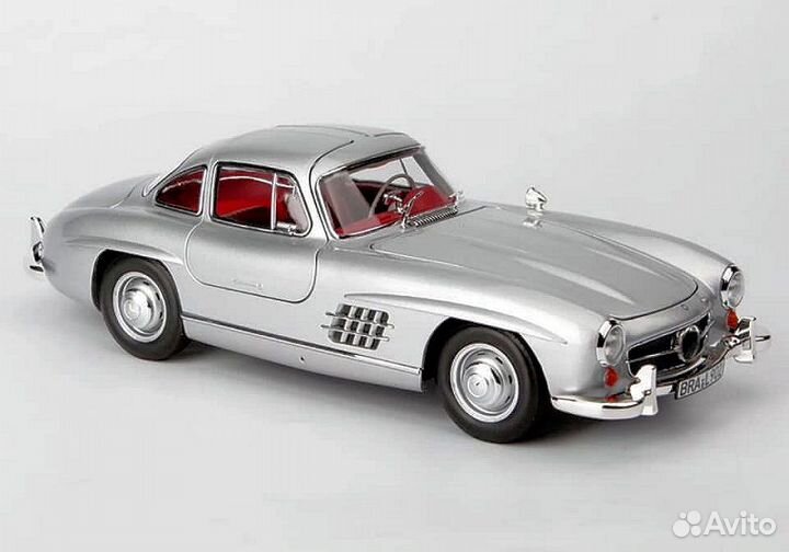 Mercedes-Benz 300 SL 1954 Silver 1/18 Norev