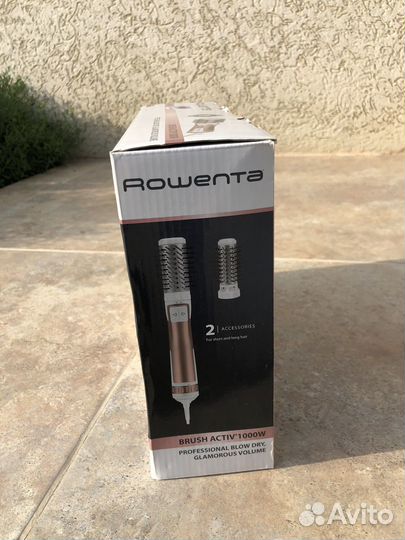 Фен щетка rowenta brush activ‘1000w