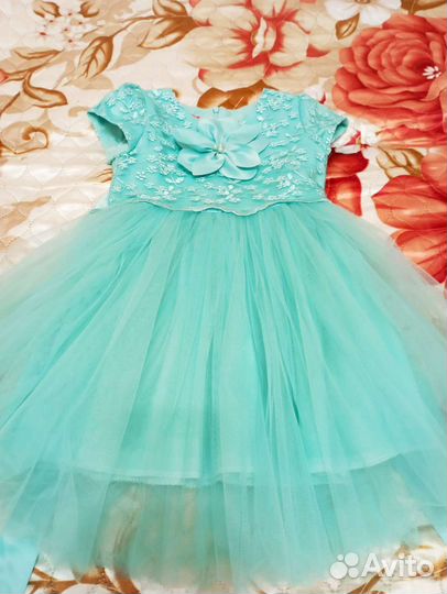 Платье для девочки размер26 рост92-98