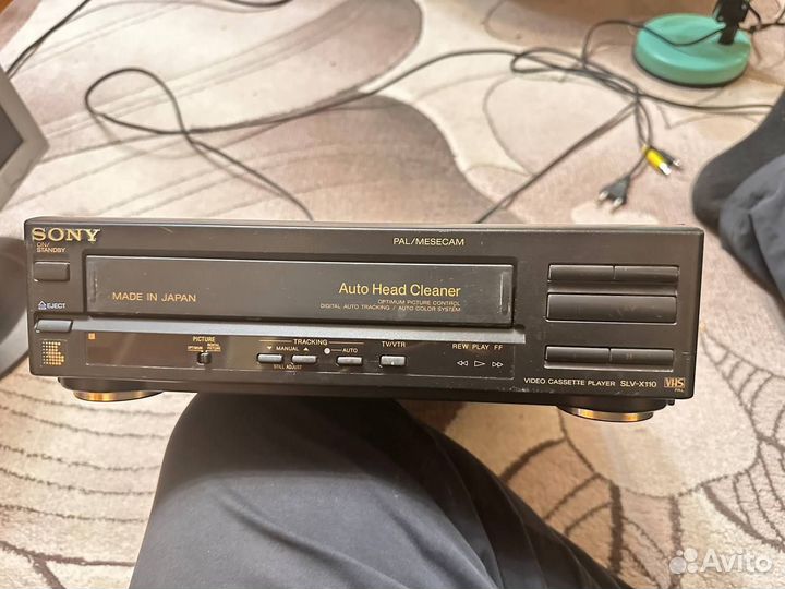 Видеоплеер Sony SLV-X110 VHS (Made in Japan), рабо