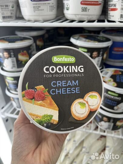 Сыр мягкий Кремчиз Кукинг 500г Cooking Bonfesto