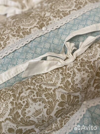 Кокон и бортики в кроватку