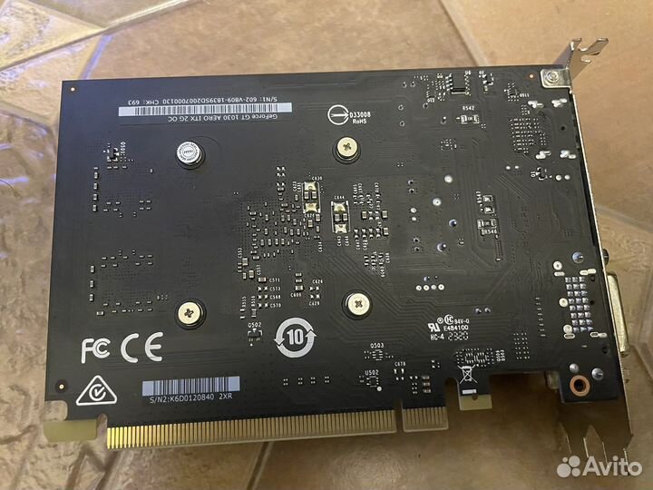 Видеокарта Nvidia GT1030 2GB gddr5