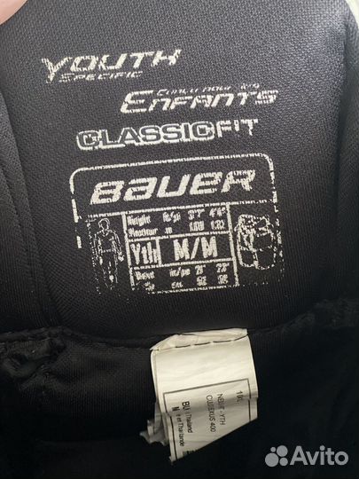 Шорты хоккейные детские bauer