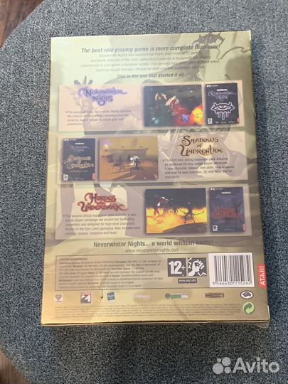 Neverwinter nights Deluxe edition PC (новое)