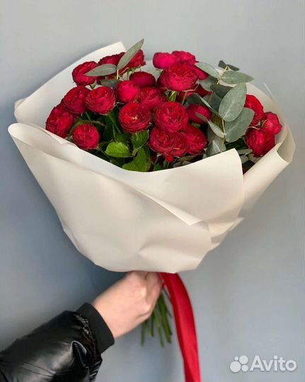 Цветы розы букет