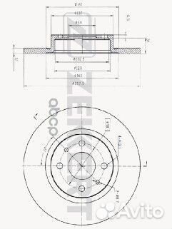 Продам тормозной диск