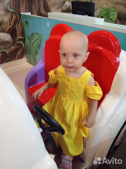 Платье для девочки 80-86