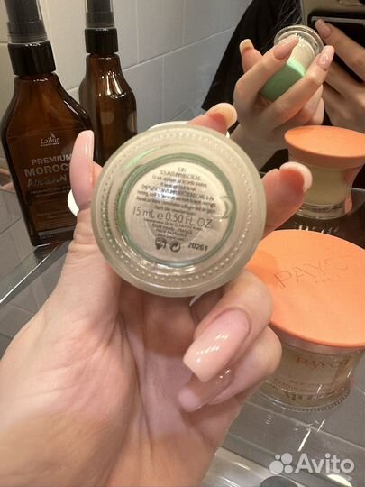 Payot крем vitaminée éclat + паста от воспалений