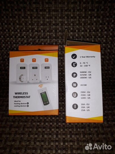 Программируемая розетка - термостат
