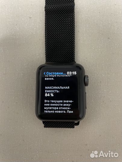 Часы apple watch series 3 38mm