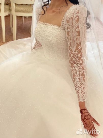 Свадебное платье бу