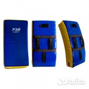 Щитки для единоборст, шлем, макивара Рэй спорт