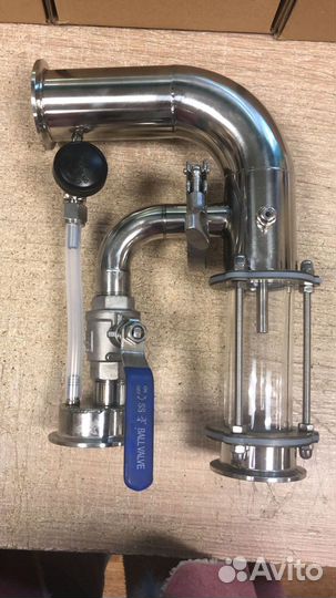 Узел отбора по пару и жидкости Вейн 6 38мм 51мм