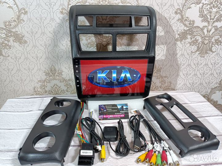 Магнитола Kia Sportage 2 android новая
