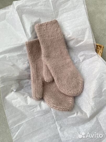 Варежки женские ручная работа