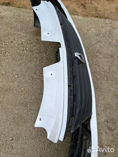 Бампер renault logan