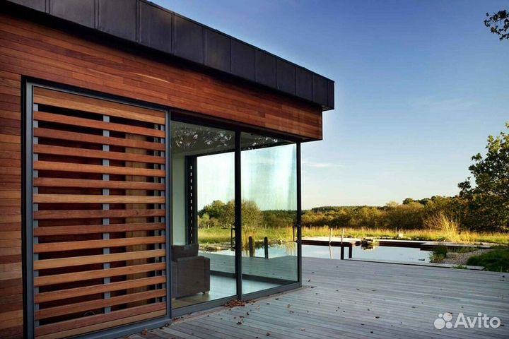 Планкен прямой за м2 20 мм 125 мм 3000 мм, вс