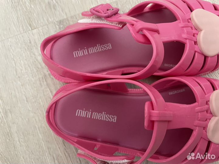 Сандалии Mini Melissa Розовые 28/29;30