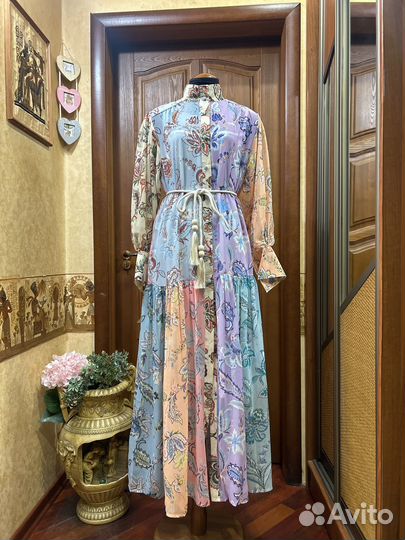 Шифоновое платье 46/48