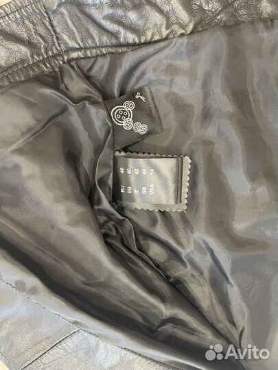 Кожаная куртка снежная королева 44 46