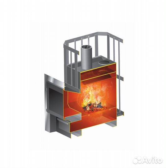 Печь банная 