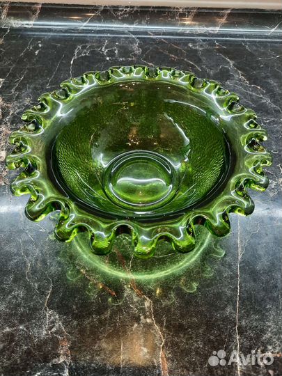 Предметы сервировки,цветное стекло, СССР