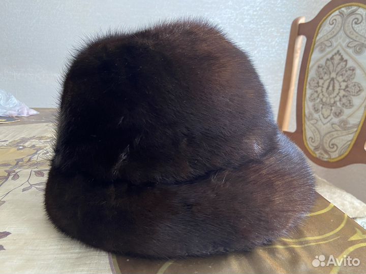 Шляпа женская норковая