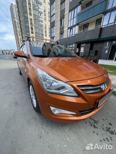 Hyundai Solaris 1.6 МТ, 2015, 99 000 км