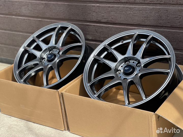 Литые диски Work Kiwami R17 5x114.3 хром