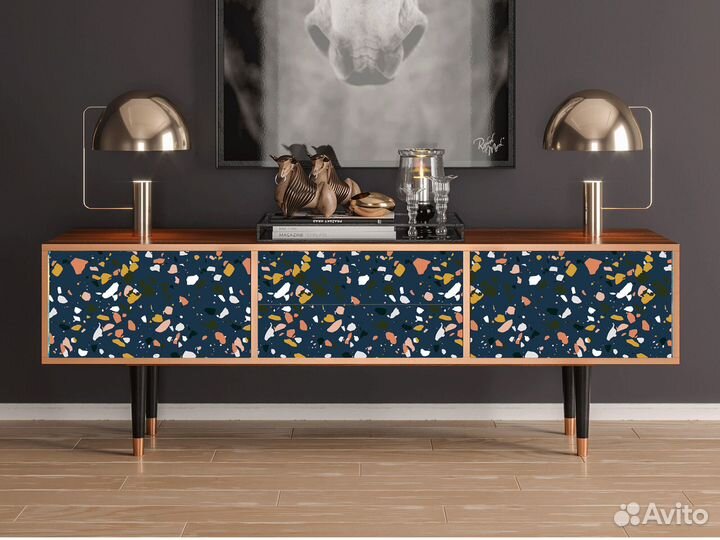 Тв-тумба T4 - Орех - Night Sky Langhterns