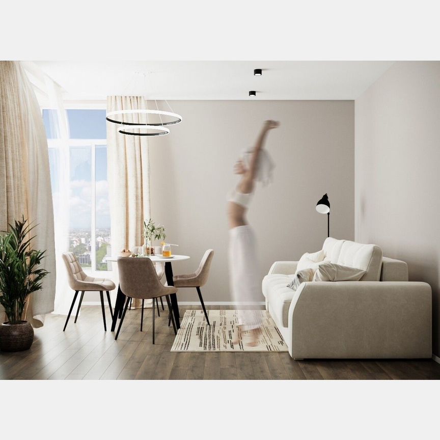 1-к. квартира, 41,1 м², 2/8 эт.