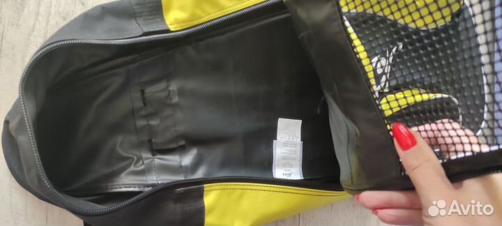 Рюкзак под ласты Joss (чёрный/жёлтый)